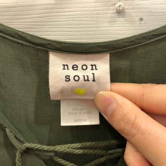 Lace Up Top - Picture 6 of 8